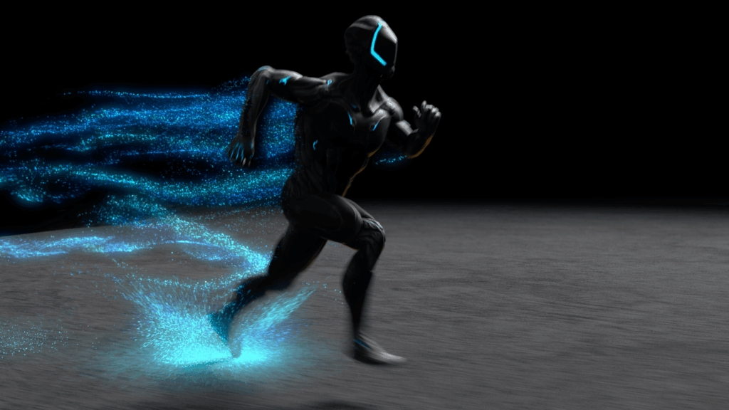 running particles thumb