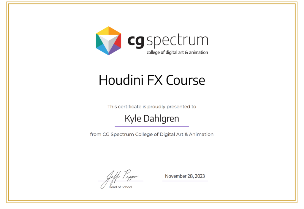 houdini cert